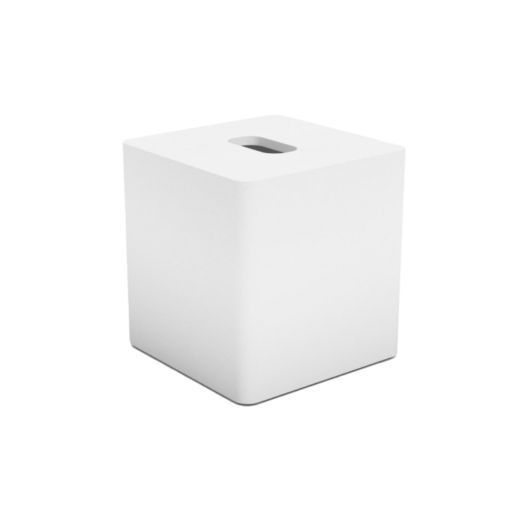 Cubina White - Tissue box